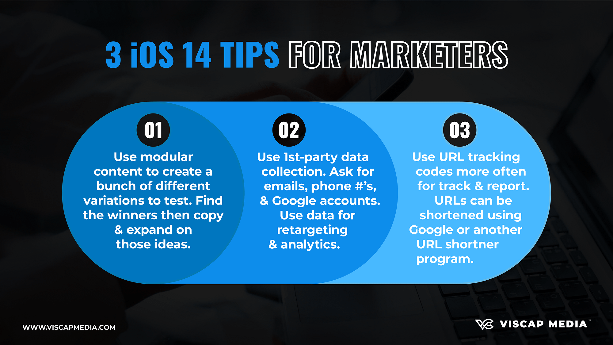 Big 3 iOS 14 Tips for Marketing