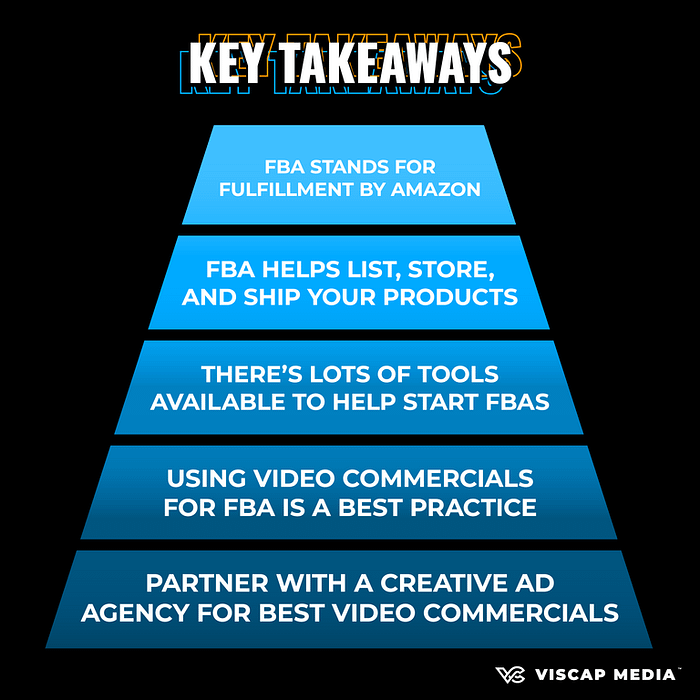 Your FBA Business and Video Commercials - 5 Key Takeaways