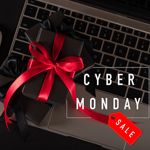 Cyber Monday Advertising With Video Content Sale example